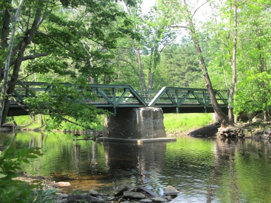 Bridge over the Wickecheoke Creek