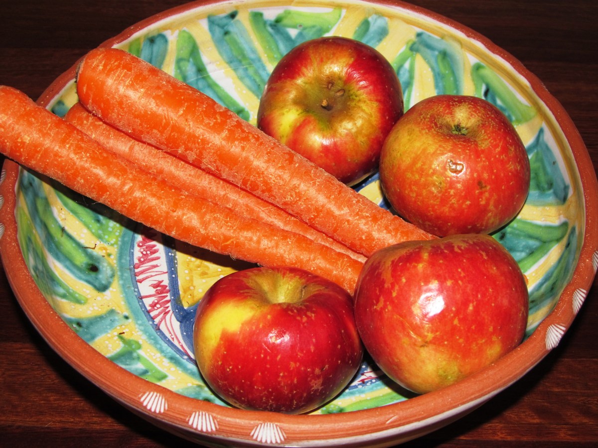 carrots and apples