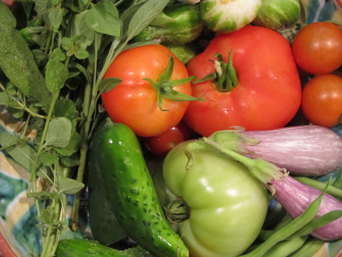 mid summer veggies 2
