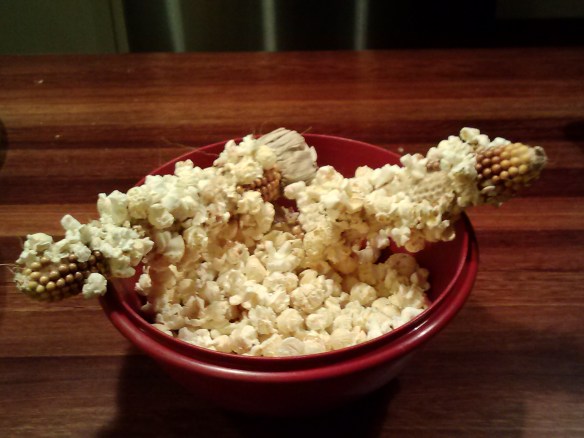 really green popcorn