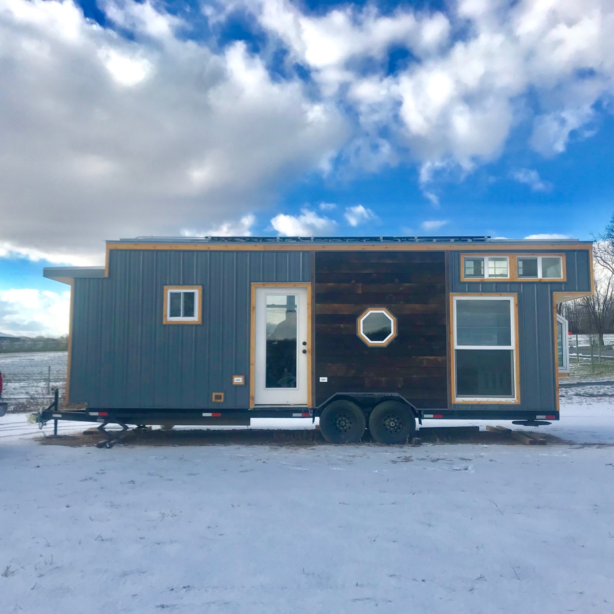 Minimus Tiny House in Winter